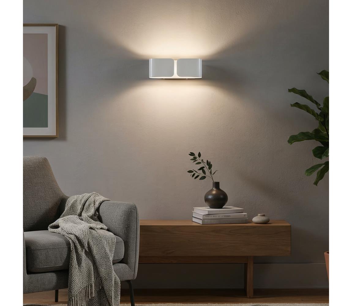 Ideal Lux - LED Nástěnné svítidlo CLIP 2xG9/3W/230V bílá 049236
