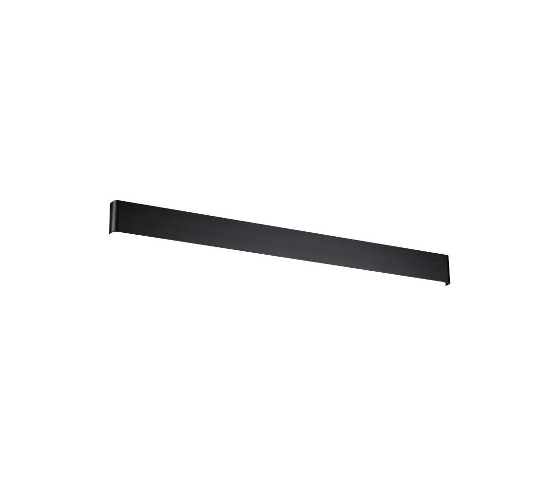 Ideal Lux - LED Nástěnné svítidlo DELTA LED/37W/230V 3000K 110 cm CRI 90 černá 287591