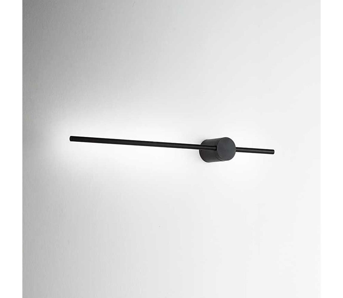 Ideal Lux - LED Nástěnné svítidlo ESSENCE LED/12W/230V 4000K 70 cm CRI 90 černá 341002