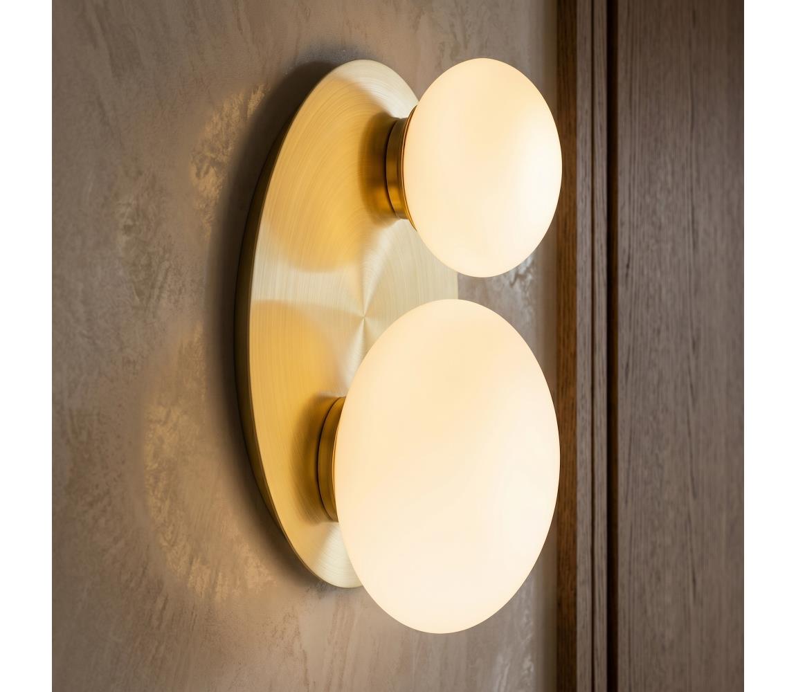 Ideal Lux - LED Nástěnné svítidlo NINFEA 2xG9/3W/230V zlatá 346533