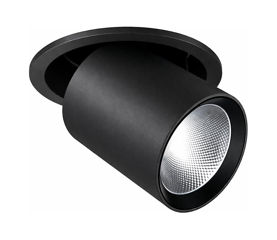 Ideal Lux - LED Podhledové bodové svítidlo NOVA LED/20W/230V pr. 15,4 cm černá 370187