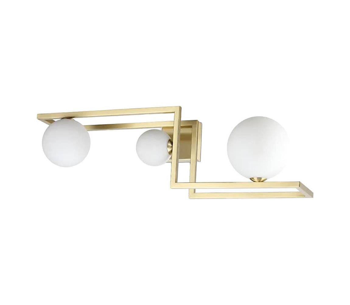 Ideal Lux - LED Přisazený lustr ANGOLO 3xG9/3W/230V mosaz 284330