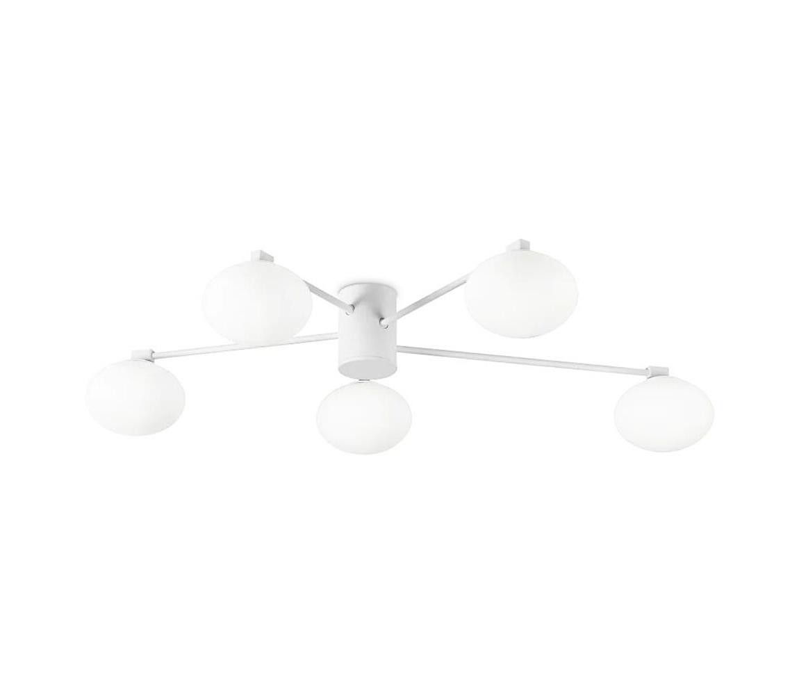 Ideal Lux - LED Přisazený lustr HERMES 5xG9/3W/230V pr. 90 cm bílá 316680