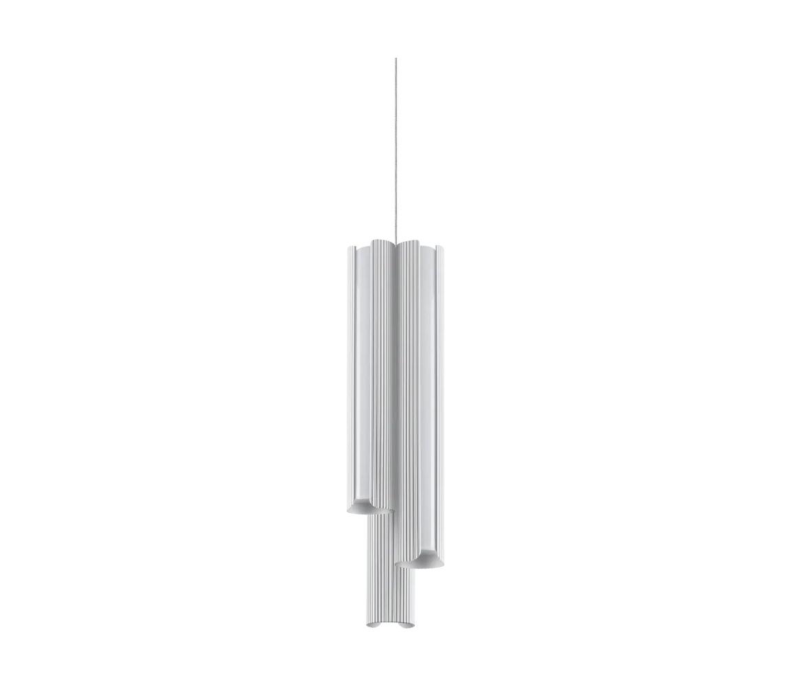 Ideal Lux - LED Stm lustr na lanku DORICA 3xLED/9W/230V CRI 90 pr. 9,5 cm bílá 366470