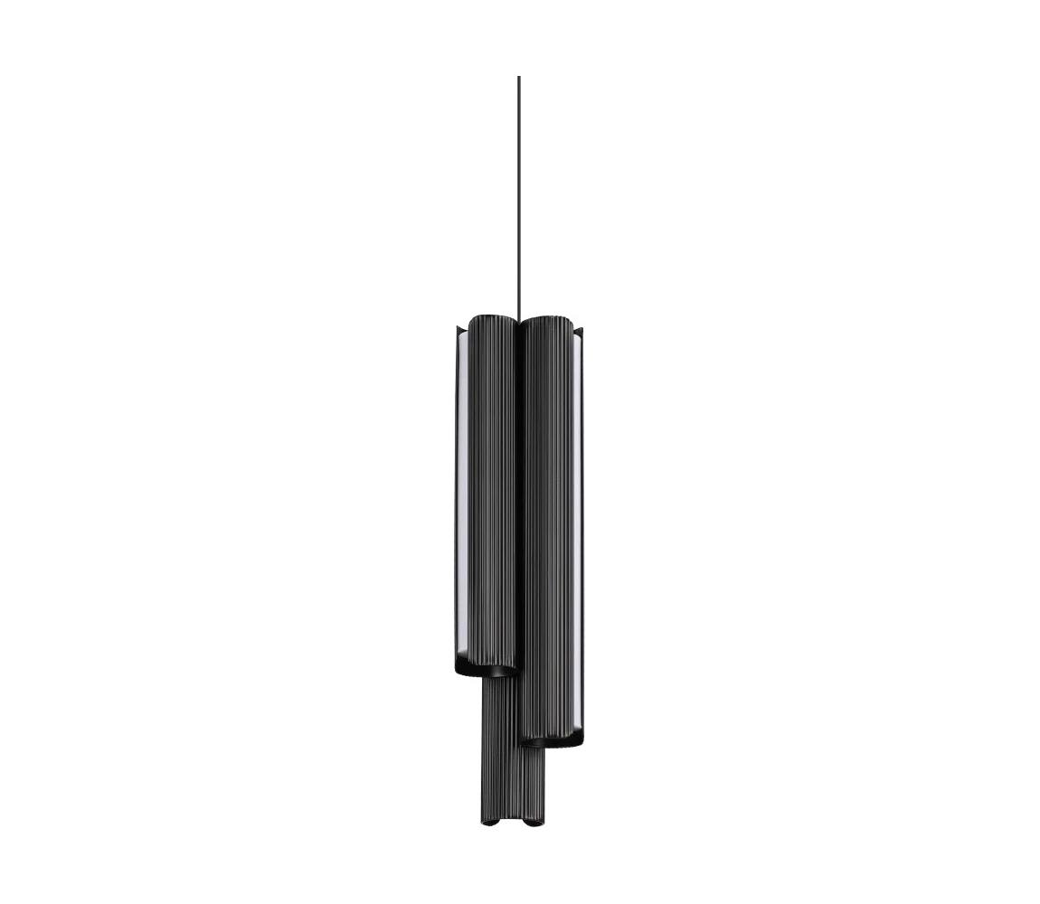Ideal Lux - LED Stm lustr na lanku DORICA 3xLED/9W/230V CRI 90 pr. 9,5 cm černá 366487