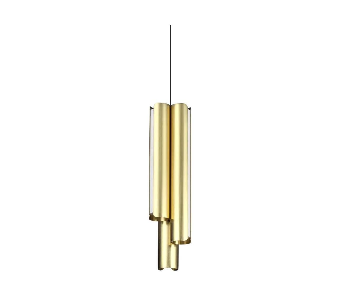 Ideal Lux - LED Stm lustr na lanku DORICA 3xLED/9W/230V CRI 90 pr. 9,5 cm mosaz 366494
