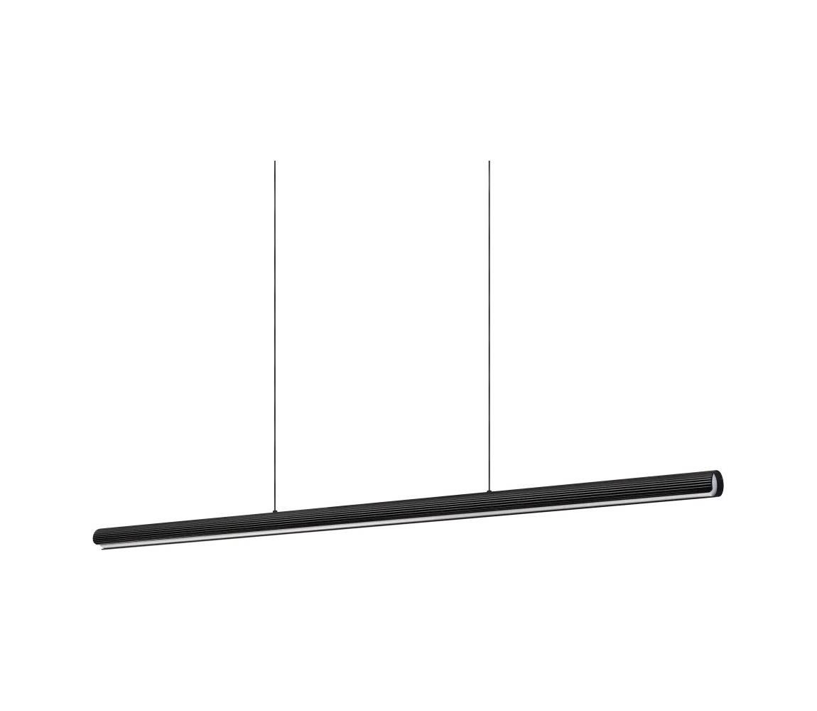 Ideal Lux - LED Stm lustr na lanku DORICA LED/35W/230V CRI 90 140 cm černá 366401