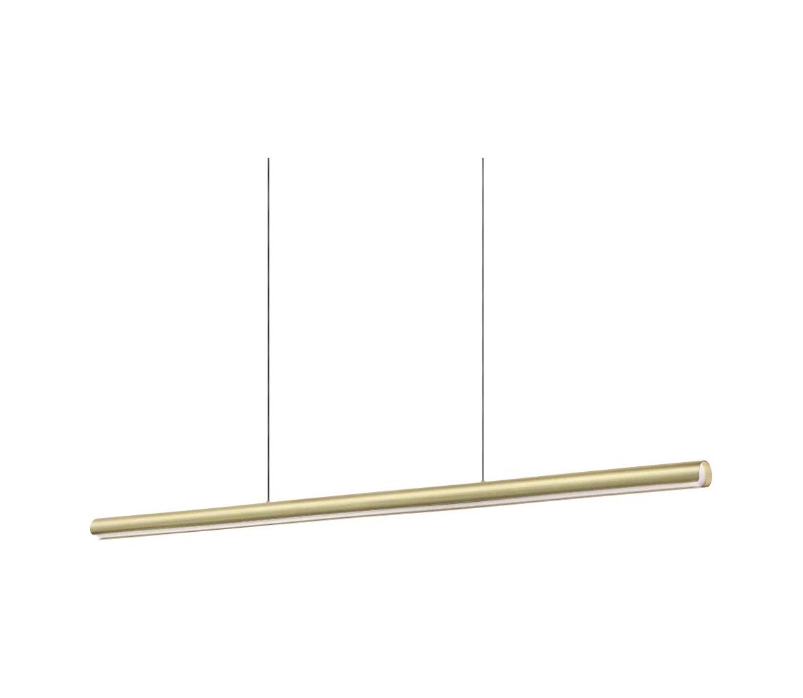 Ideal Lux - LED Stm lustr na lanku DORICA LED/35W/230V CRI 90 140 cm mosaz 366449