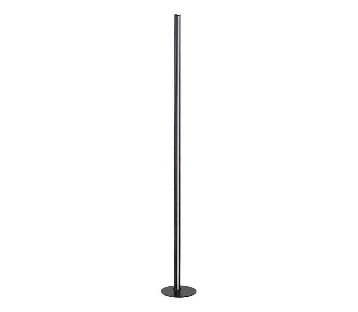 Ideal Lux - LED Stmívatelná stojací lampa DORICA LED/50W/230V CRI 90 černá 366128