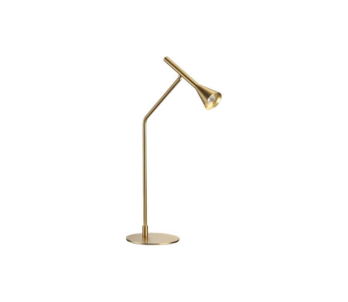 Ideal Lux - LED Stmívatelná stolní lampa DIESIS LED/6,5W/230V CRI 90 zlatá 291109