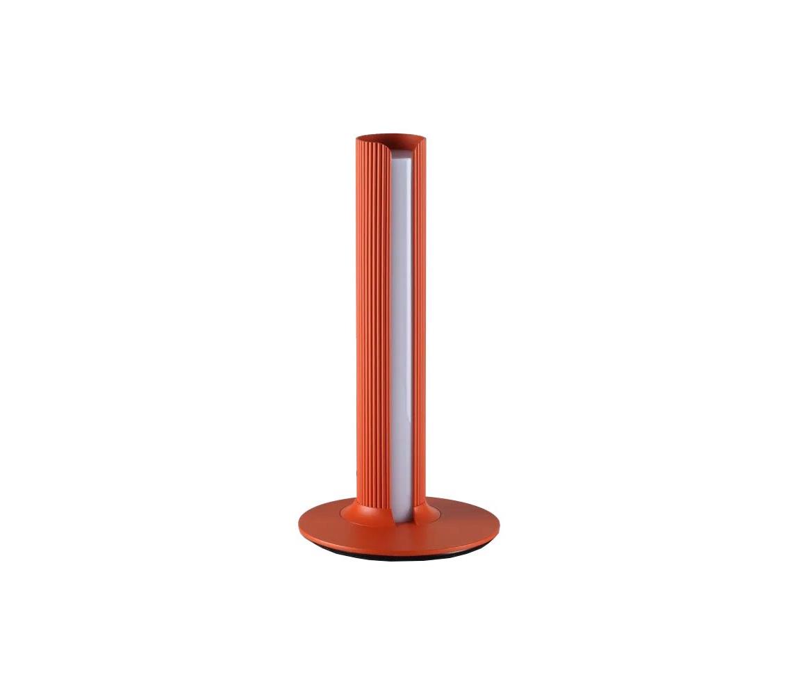 Ideal Lux - LED Stmívatelná stolní lampa DORICA LED/8W/230V CRI 90 oranžová 366098