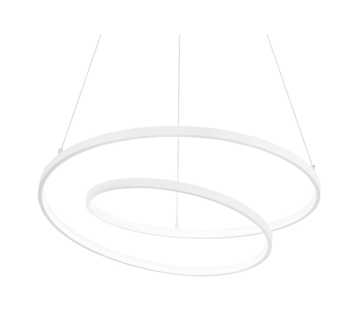 Ideal Lux - LED Stmívatelný lustr na lanku OZ LED/55W/230V pr. 80 cm CRI 90 bílá 304571