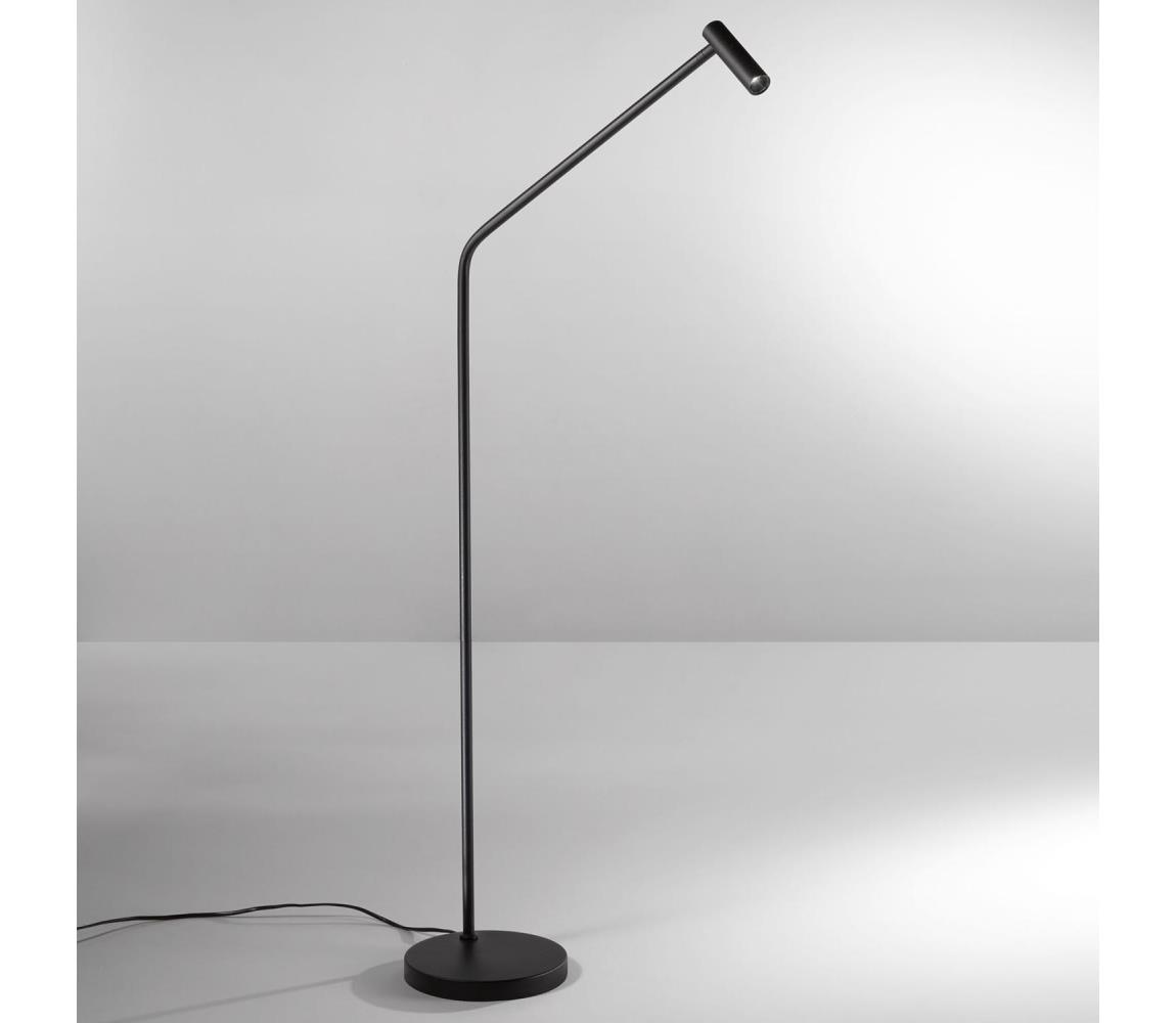 Ideal Lux - LED Stojací lampa EASY LED/3,5W/230V CRI 90 černá 295497