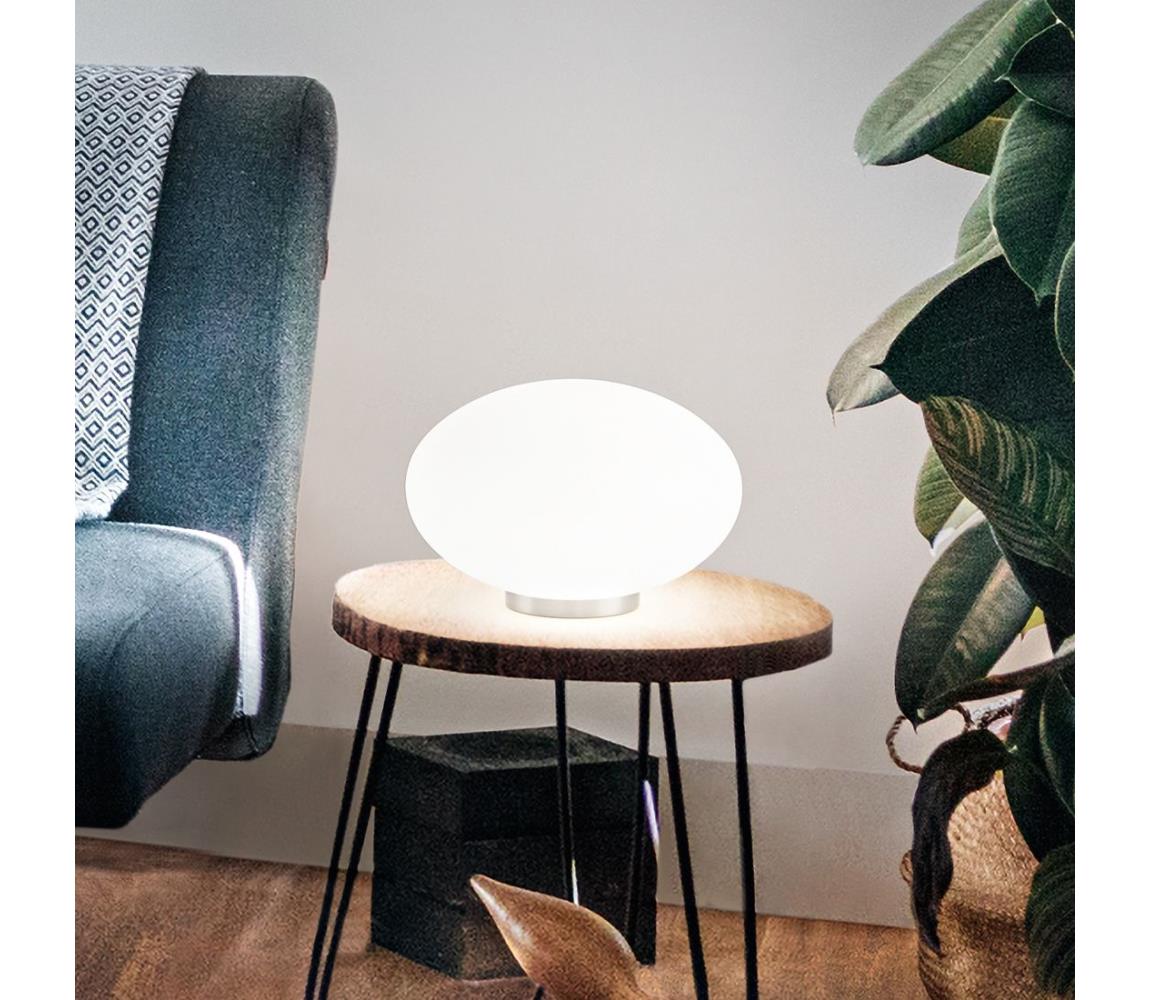 Ideal Lux - LED Stolní lampa CANDY 1xG9/3W/230V pr. 25 cm bílá 086804
