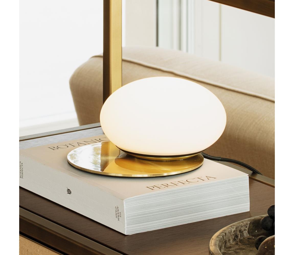 Ideal Lux - LED Stolní lampa NINFEA 1xGX53/9W/230V zlatá 346526
