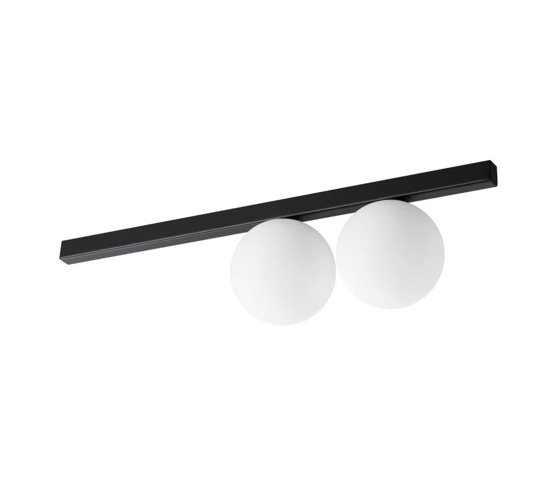 Ideal Lux - LED Stropní svítidlo BINOMIO 2xG9/3W/230V černá 310671
