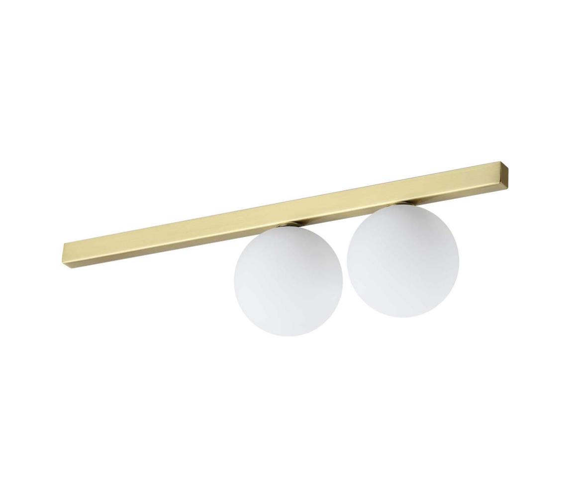 Ideal Lux - LED Stropní svítidlo BINOMIO 2xG9/3W/230V zlatá 328447
