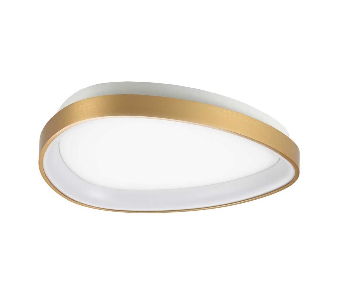 Ideal Lux - LED Stropní svítidlo GEMINI LED/23W/230V pr. 42,5 cm CRI 90 zlatá 328034