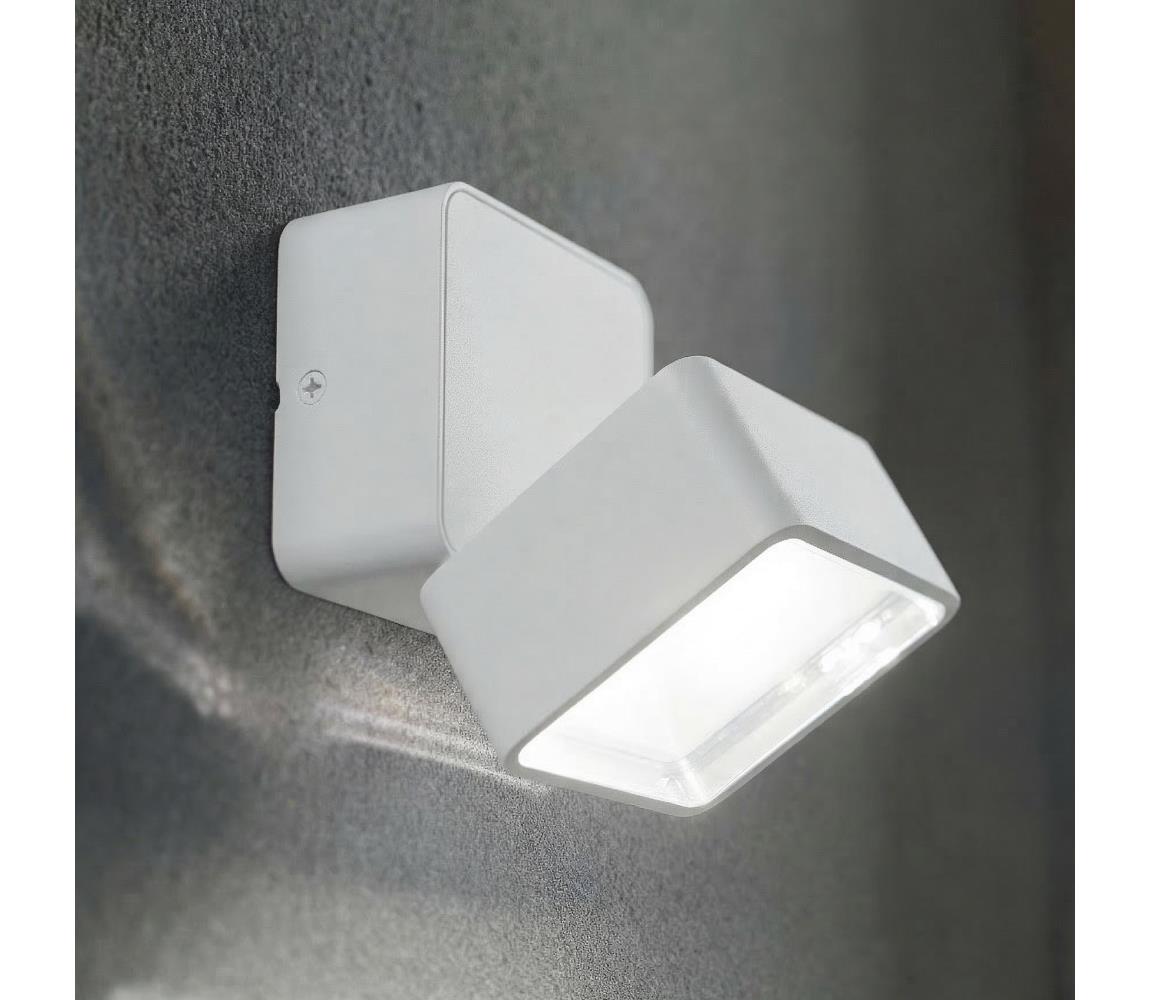 Ideal Lux - LED Venkovní nástěnné svítidlo OMEGA LED/7W/230V CRI 90 IP54 bílá 285528