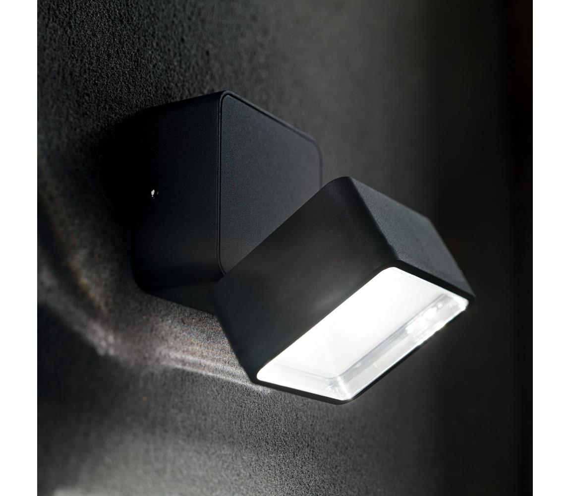 Ideal Lux - LED Venkovní nástěnné svítidlo OMEGA LED/7W/230V CRI 90 IP54 hnědá 285535