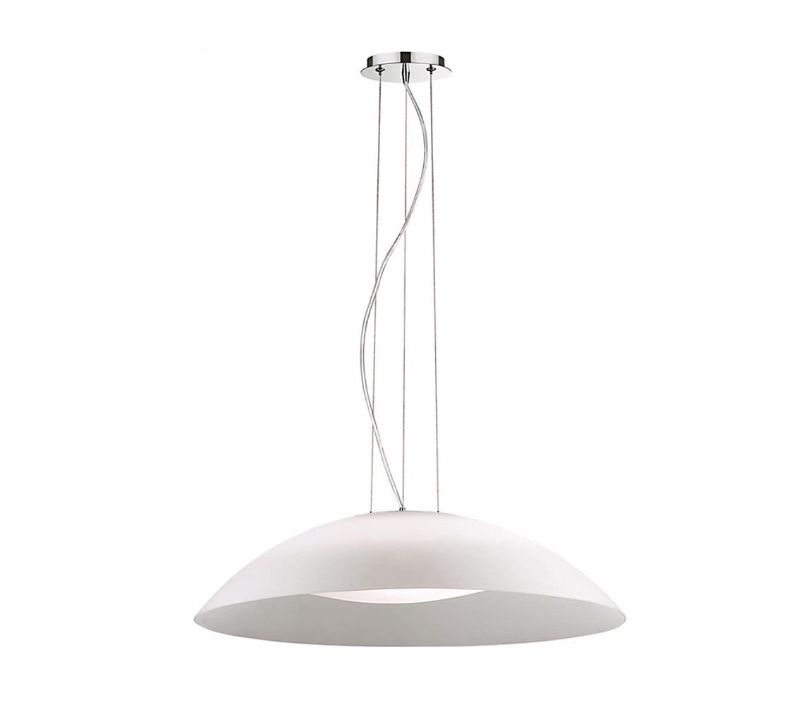 Ideal Lux - Lustr na lanku 3xE27/60W/230V pr. 64 cm bílá 35727