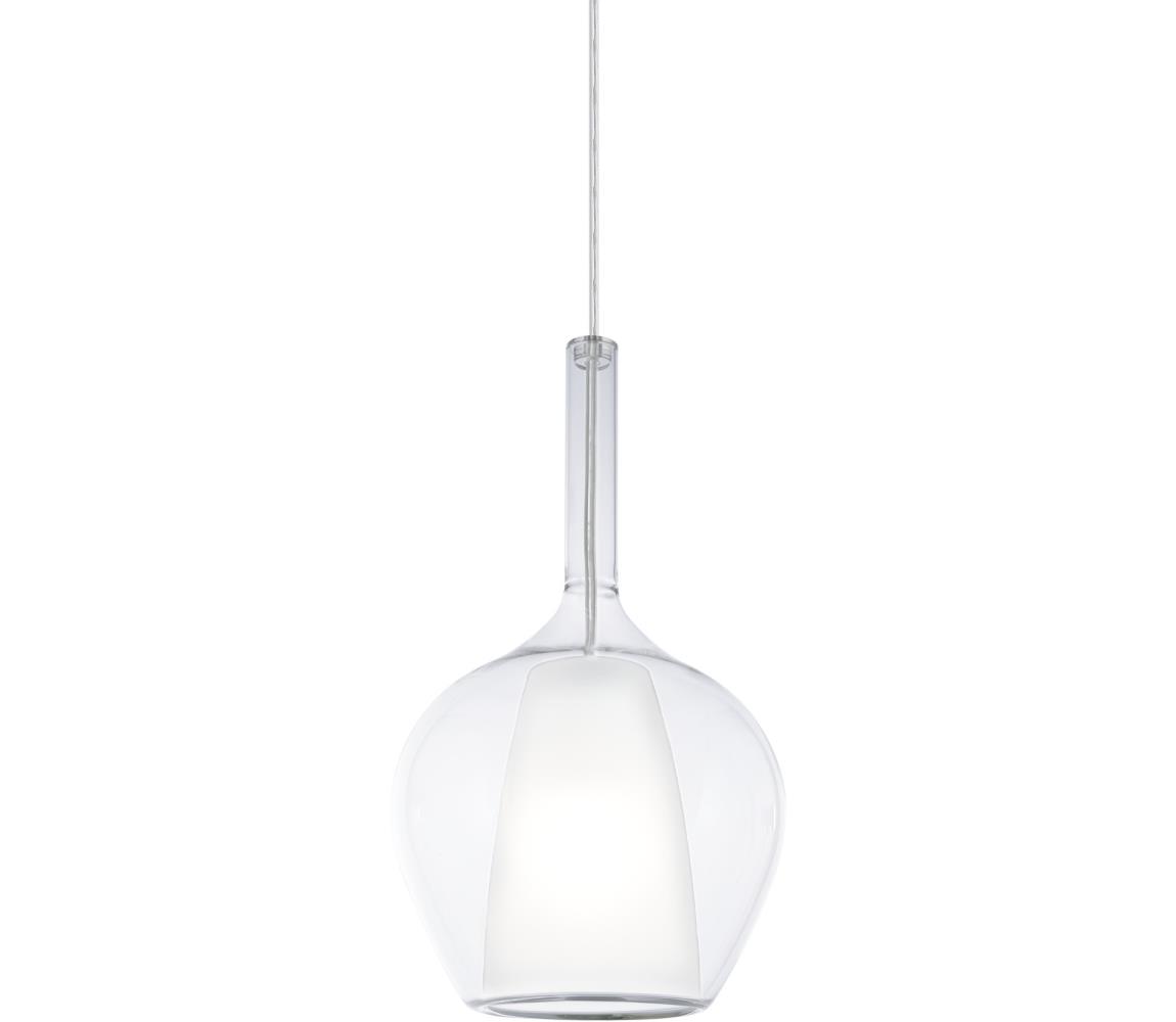 Ideal Lux - Lustr na lanku KALIQUE 1xE27/42W/230V pr. 18 cm čirá 359939