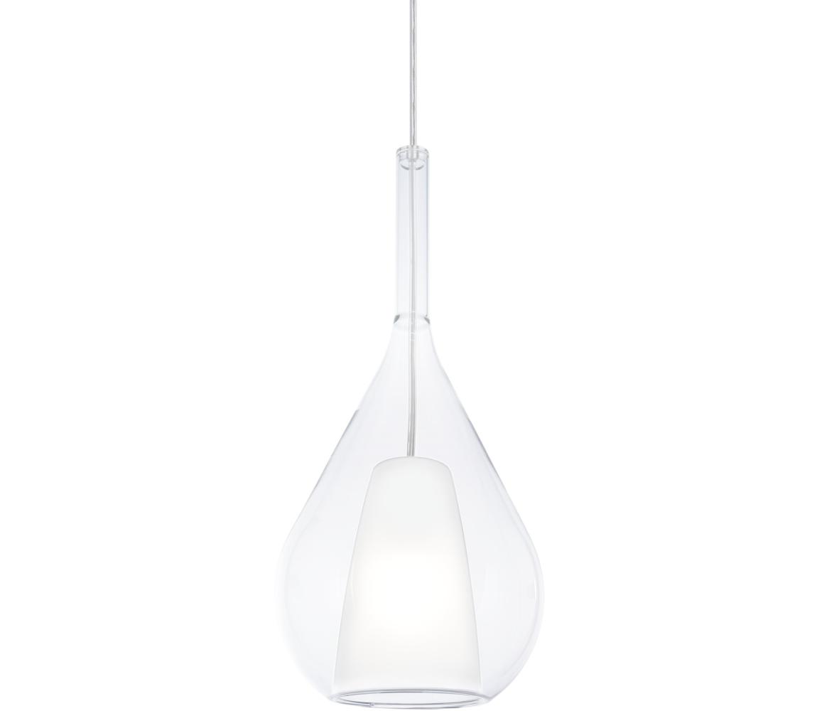 Ideal Lux - Lustr na lanku KALIQUE 1xE27/42W/230V pr. 18 cm čirá 360072