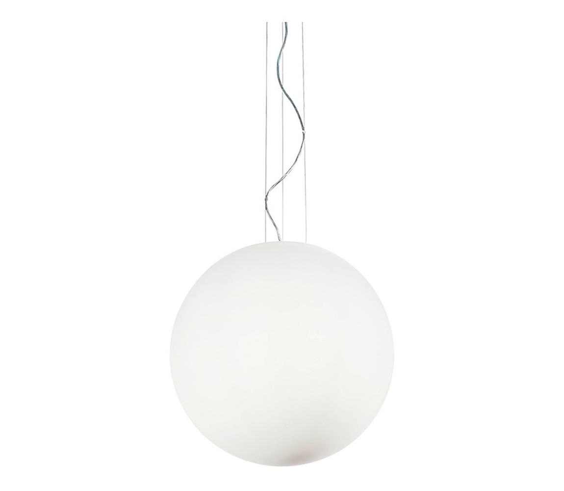Ideal Lux - Lustr na lanku MAPA 1xE27/42W/230V pr. 50 cm bílá 032122