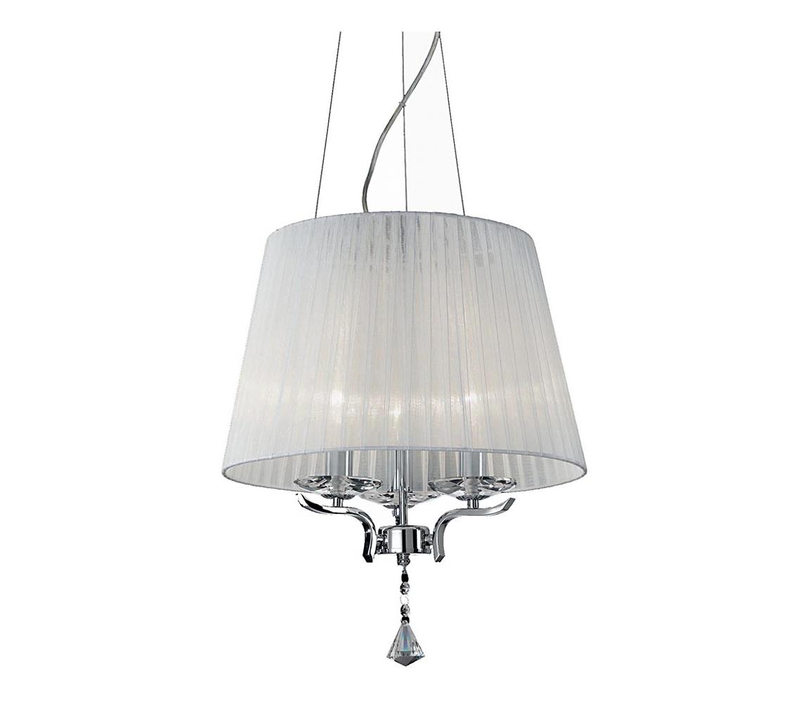 Ideal Lux - Lustr na lanku PEGASO 3xE14/28W/230V pr. 40 cm lesklý chrom 059235
