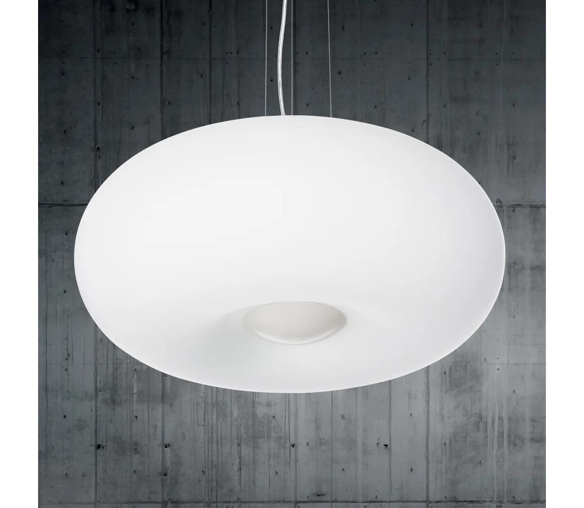 Ideal Lux - Lustr na lanku ULISSE 3xE27/60W/230V pr. 42 cm bílá 095226