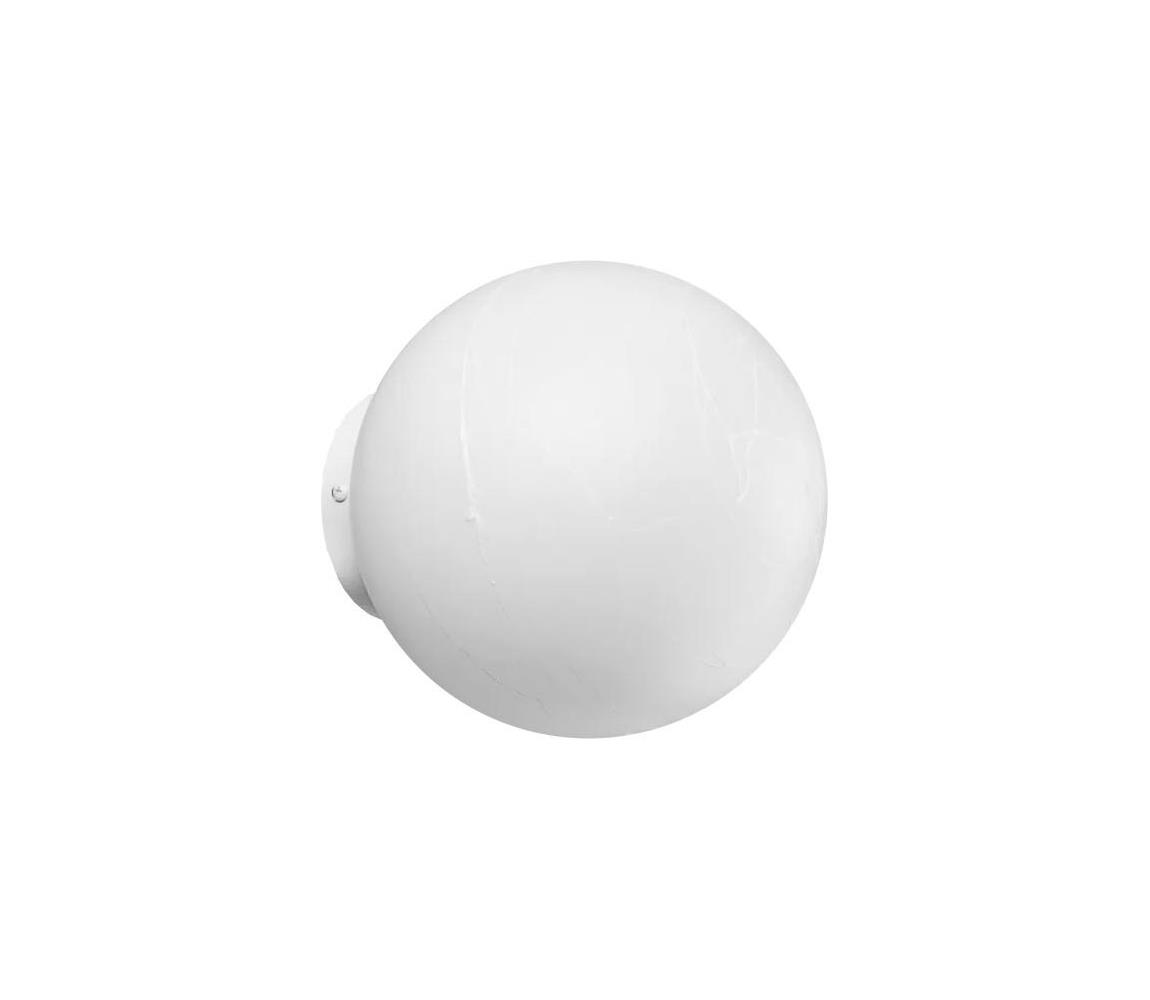 Ideal Lux - Nástěnné svítidlo CARTA 1xE27/25W/230V pr. 20 cm bílá 317106