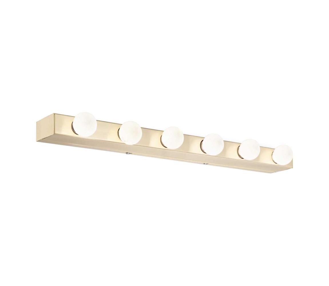 Ideal Lux - Nástěnné svítidlo PRIVE 6xE14/40W/230V mosaz 179681