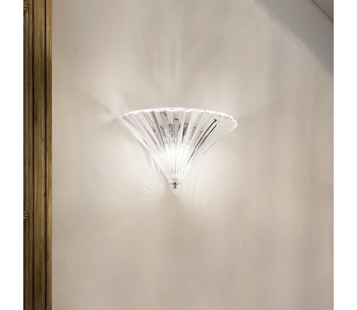 Ideal Lux - Nástěnné svítidlo SANTA 1xE14/40W/230V čirá 087368