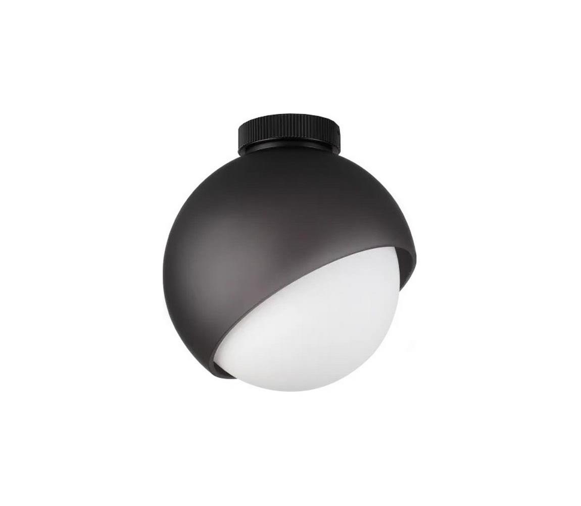 Ideal Lux - Stropní svítidlo BLOOM 1xE27/42W/230V pr. 22 cm černá 366586