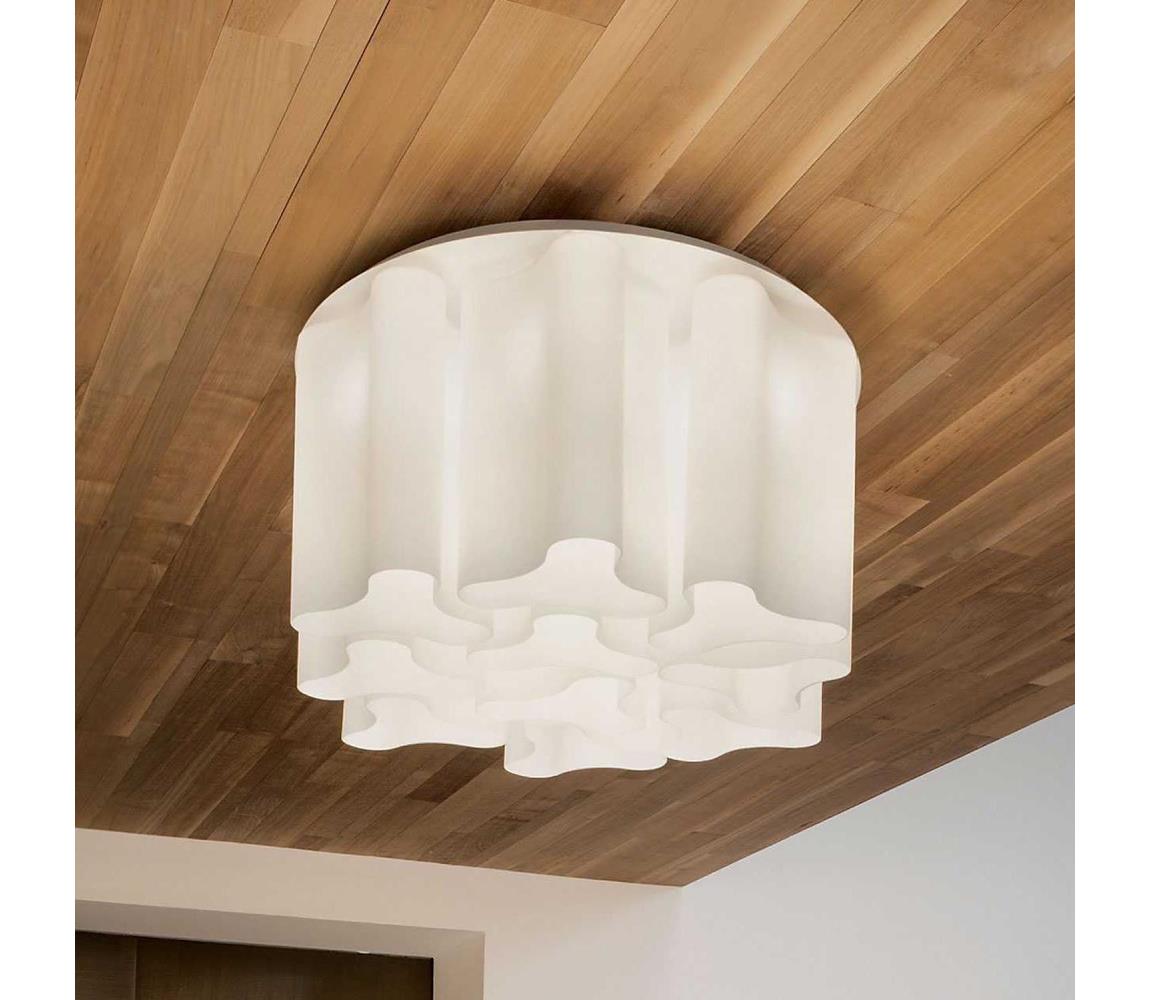 Ideal Lux - Stropní svítidlo COMPO 10xE27/52W/230V pr. 73,5 cm bílá 125510