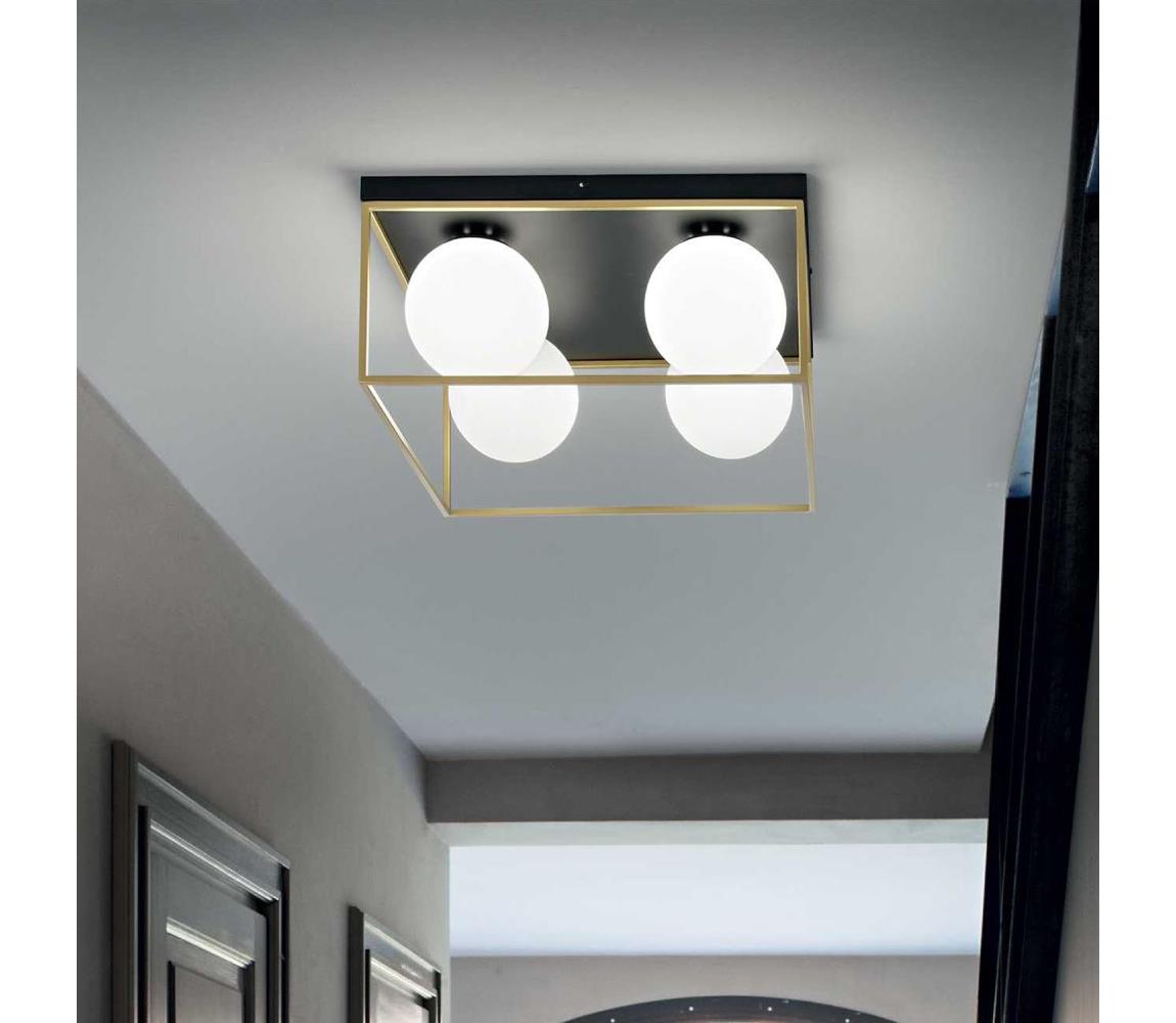 Ideal Lux - Stropní svítidlo LINGOTTO 4xE14/40W/230V 198156