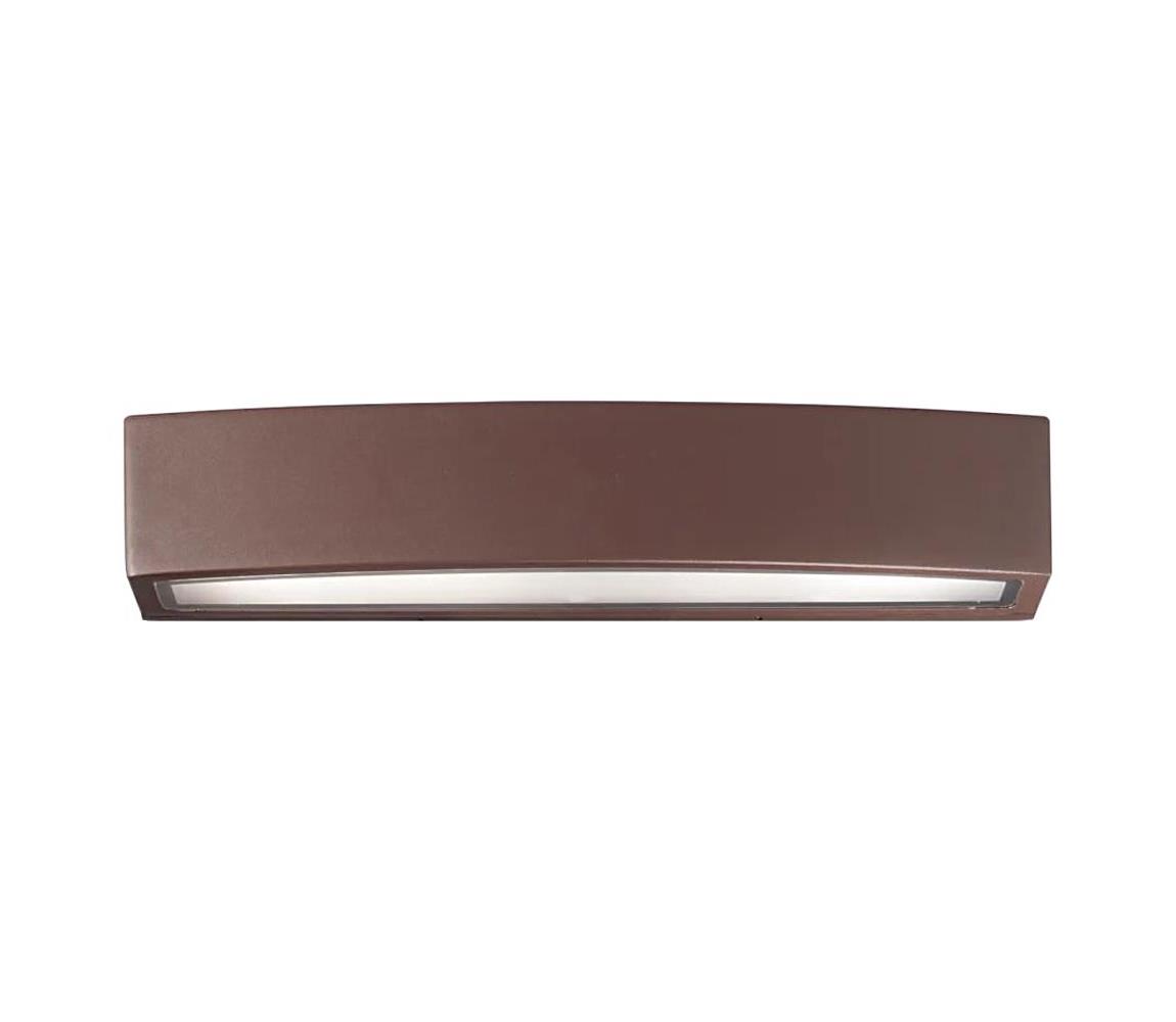 Ideal Lux - Venkovní nástěnné svítidlo ANDROMEDA 2xE27/60W/230V IP55 hnědá 163550