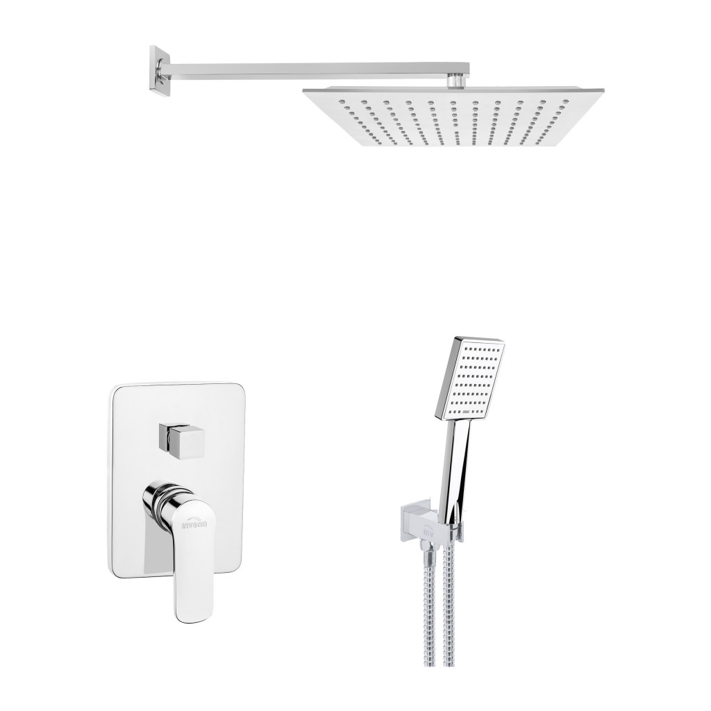 INVENA Podomítkový set SIROS BS-90-0K2-A
