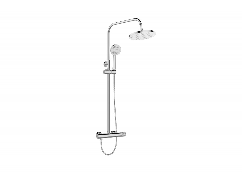 INVENA Sprchový sloup STONE PLUS, chrom AU-P3-001-V