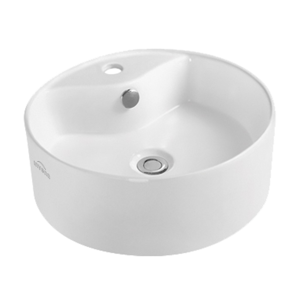 INVENA Umyvadlo na desku 41 cm RONDI CE-20-001-W