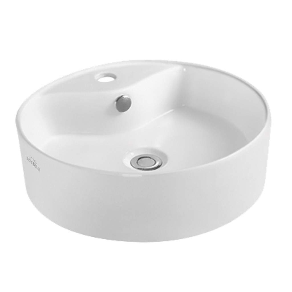 INVENA Umyvadlo na desku 47 cm RONDI CE-21-001-W