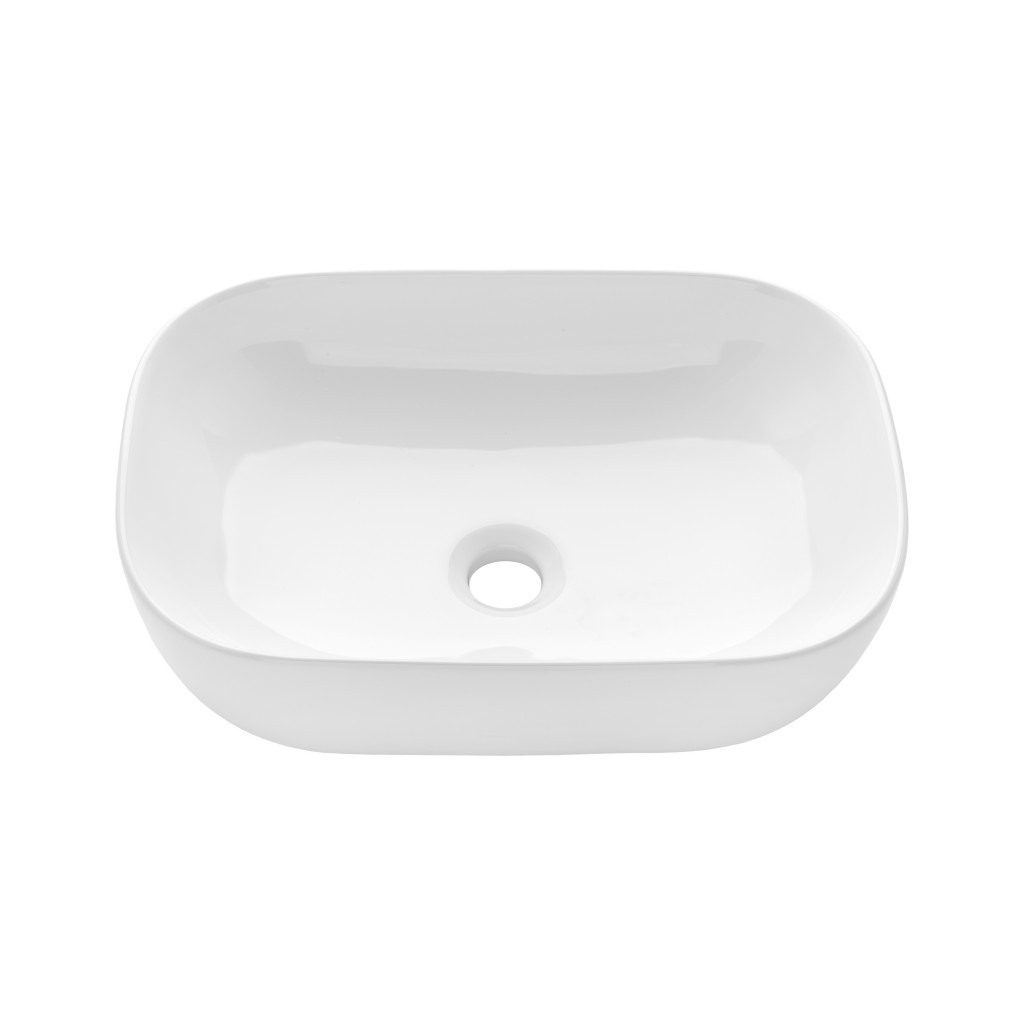 INVENA Umyvadlo na desku WESTA 45 cm CE-24-001-W
