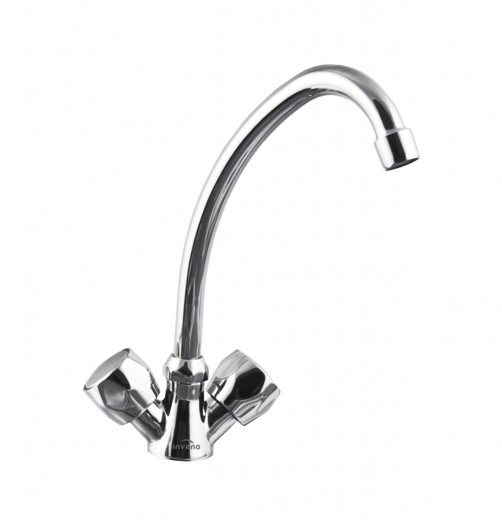 INVENA Umyvadlová/ dřezová baterie MODENA, 15 cm BU-11-F0S-L