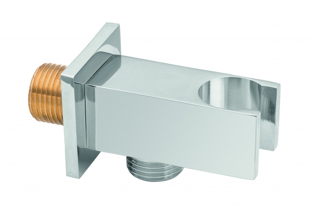 INVENA Vyústění sprchy s držákem ruční sprchy SC-P1-033-O