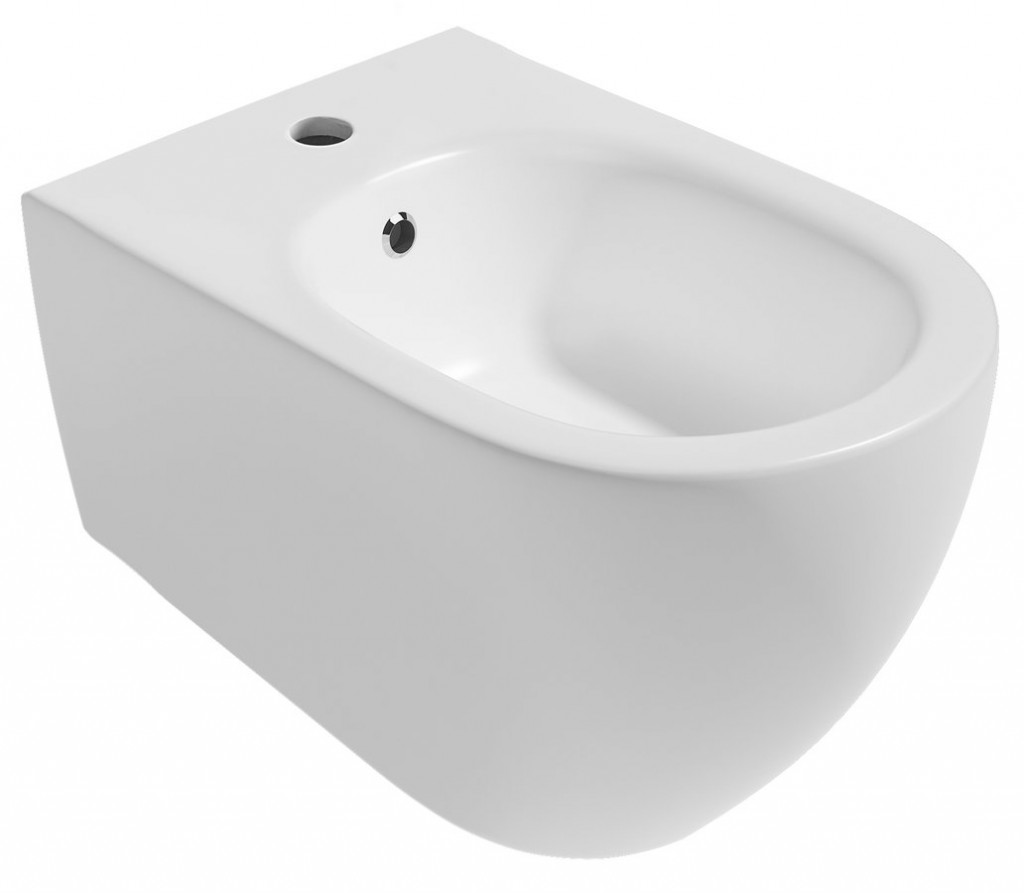 ISVEA INFINITY bidet závěsný, 36,5x53cm, bílá 10NF41001