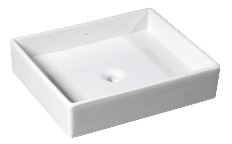 ISVEA PURITY keramické umyvadlo na desku, 50x42cm, bílá 10PL66050