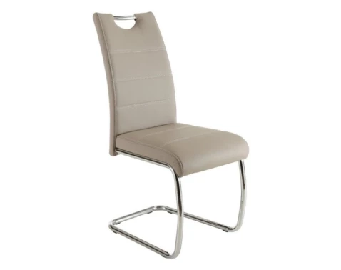 Jídelní židle Flora, cappuccino ekokůže