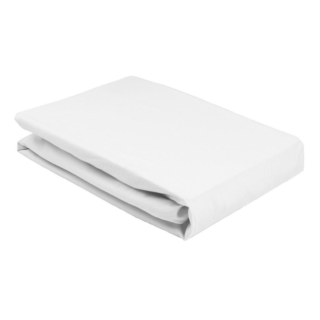 Joop! BOXSPRINGOVÉ PROSTĚRADLO, žerzej, bílá, 180/200 cm