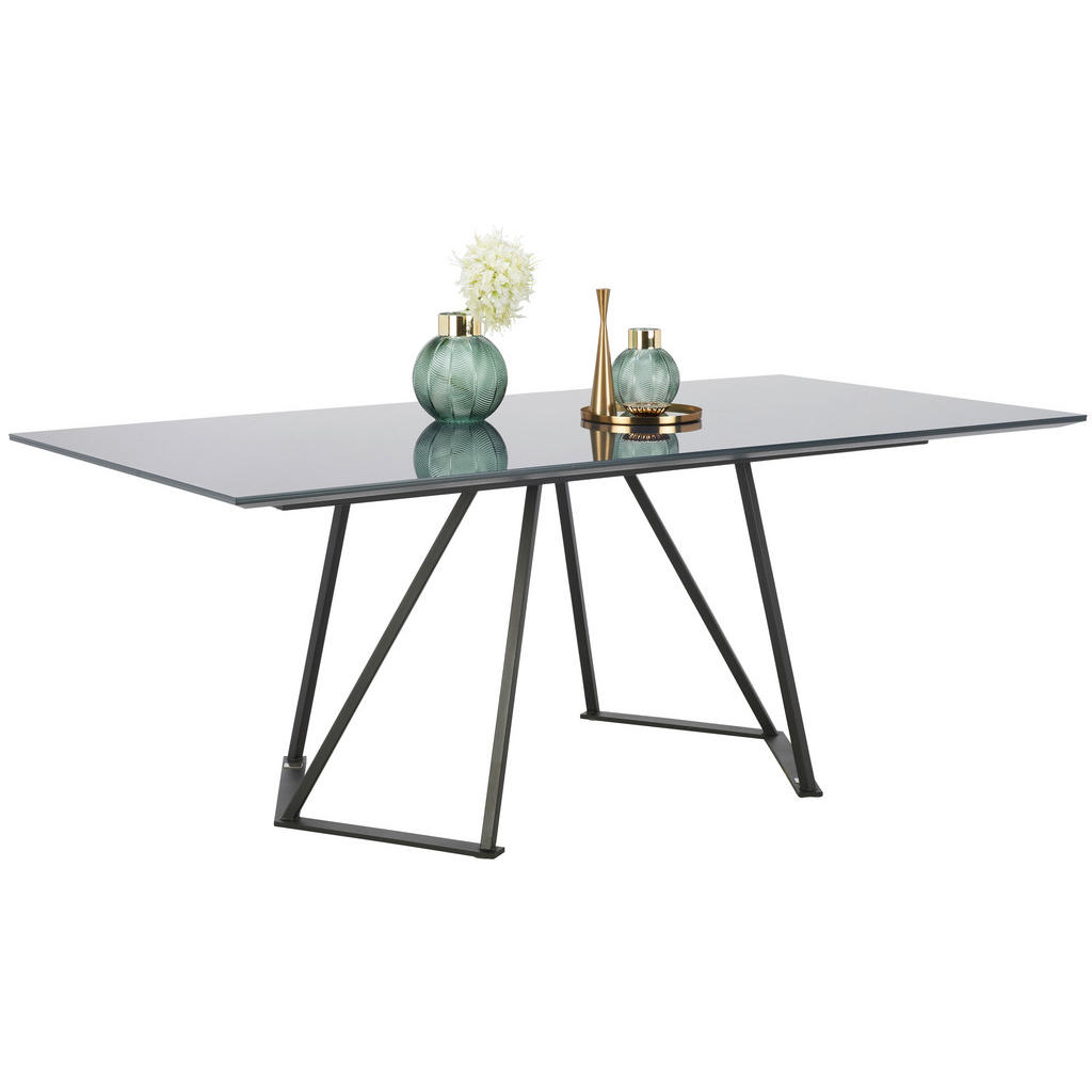 Joop! JÍDELNÍ STŮL, antracitová, černá, 200/100/75 cm