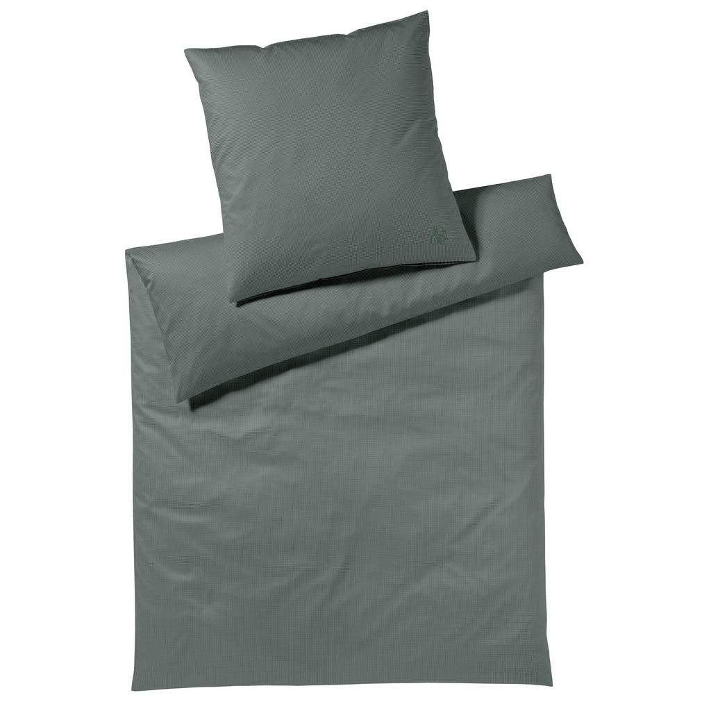Joop! POVLEČENÍ, flanel, tmavě zelená, 140/200 cm